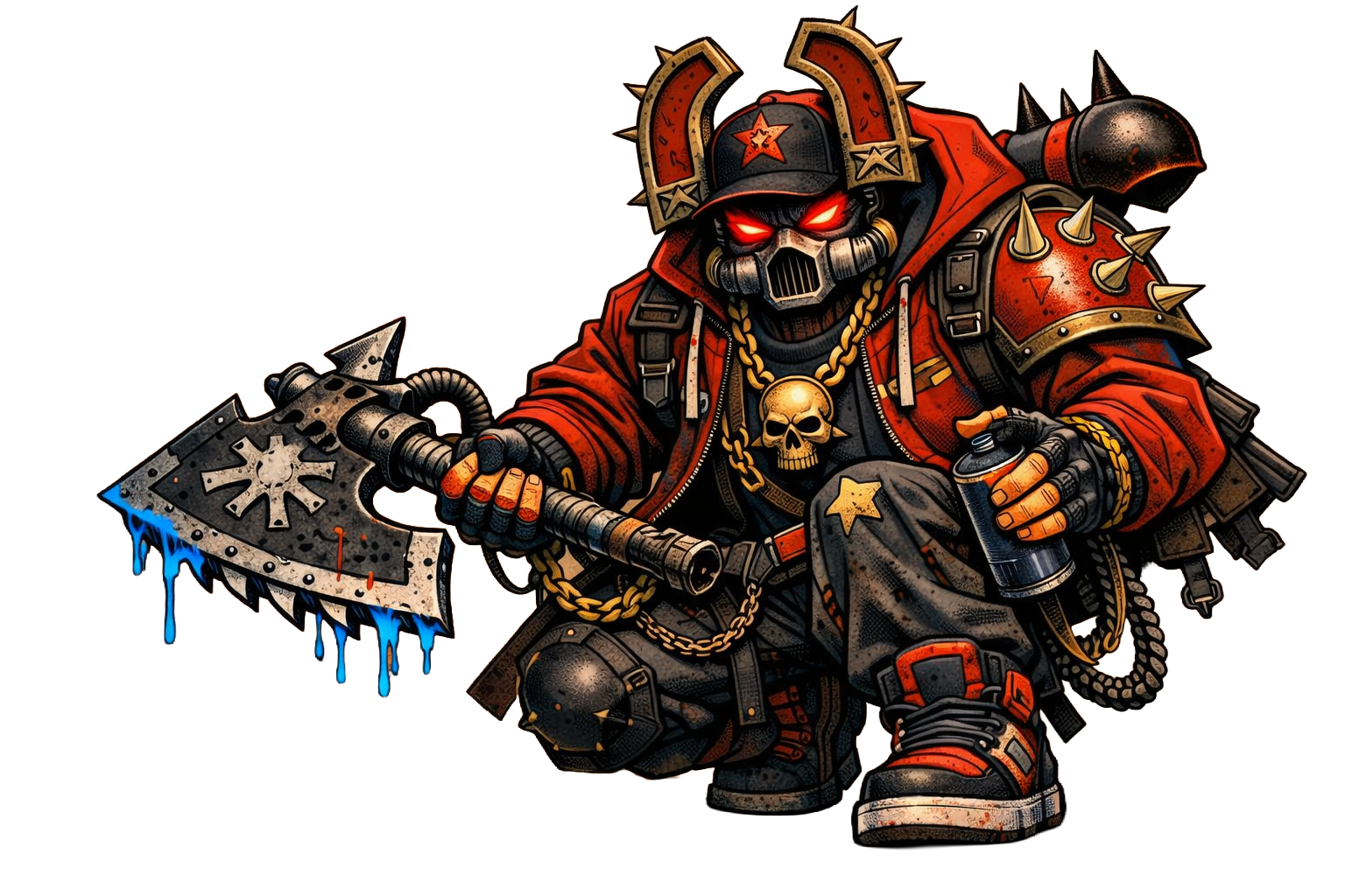 Melee Specialist Sticker | Tabletop Wargaming Decal – Battlebrush Games